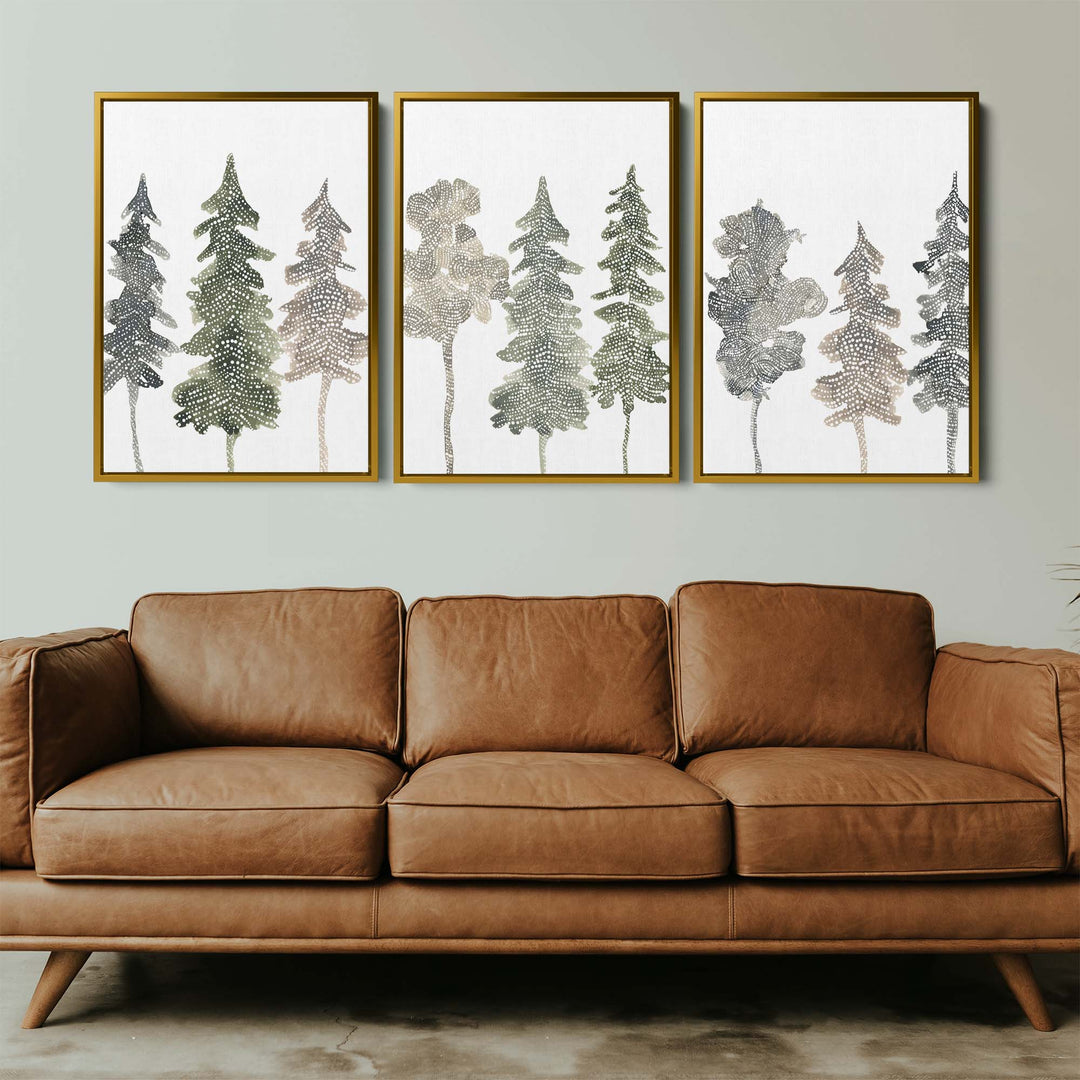 Mystical Forest Trees - Set of 3