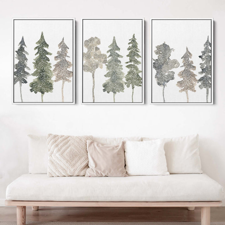 Mystical Forest Trees - Set of 3