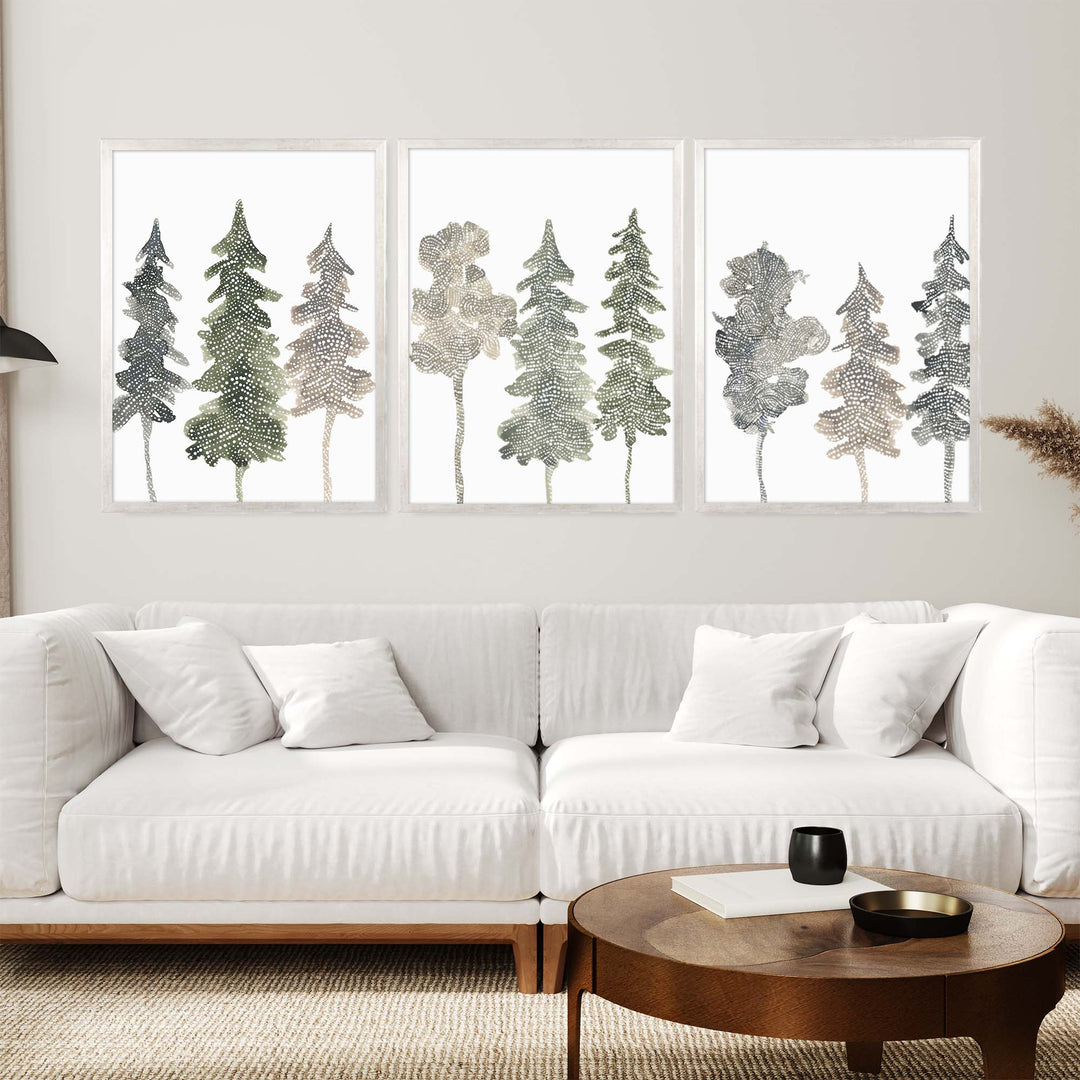 Mystical Forest Trees - Set of 3