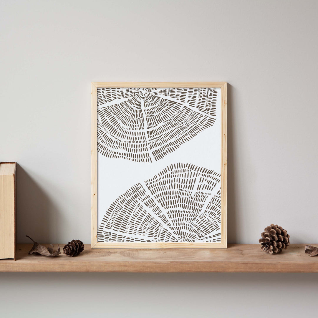 Tree Ring Drawing