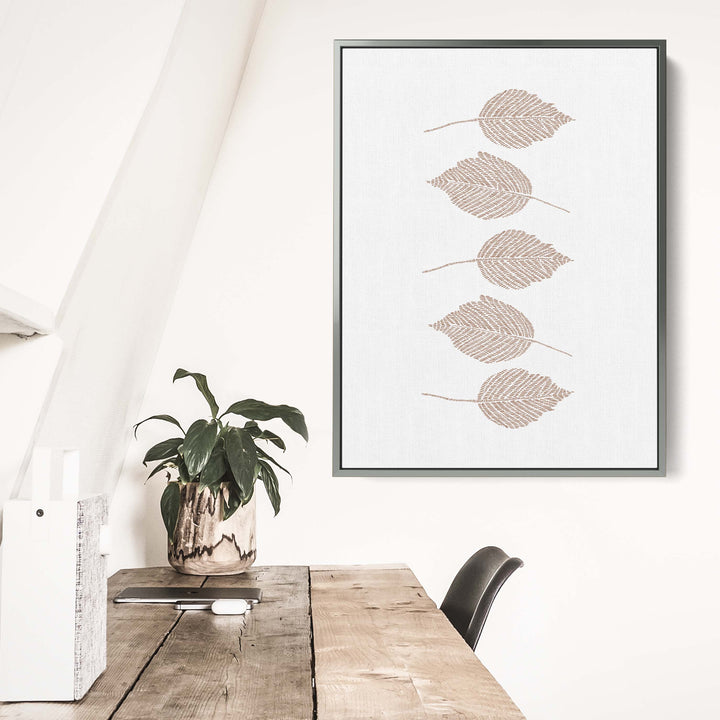 Fall Leaves Botanical Drawing