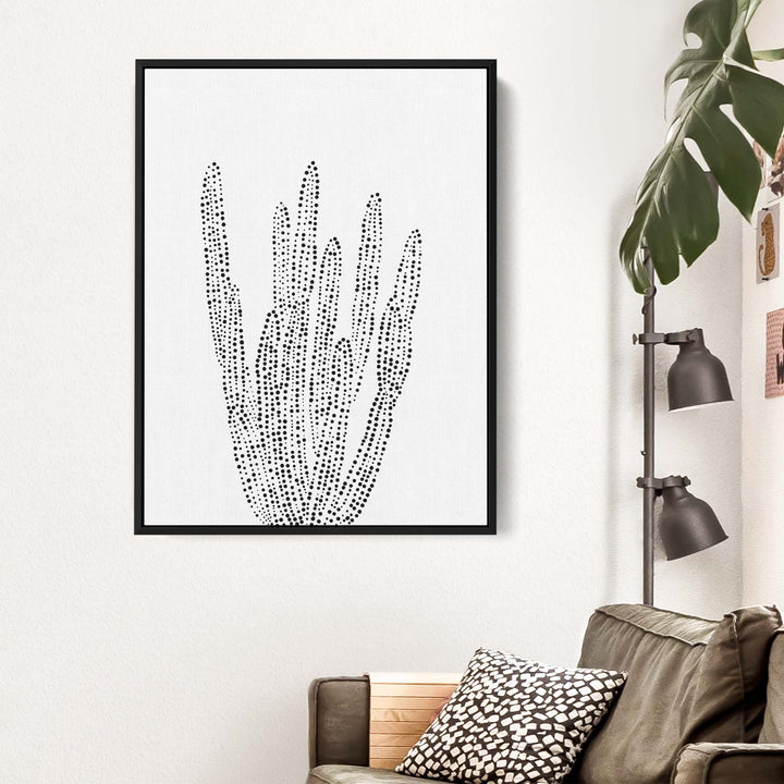 Pipe Organ Cactus Illustration