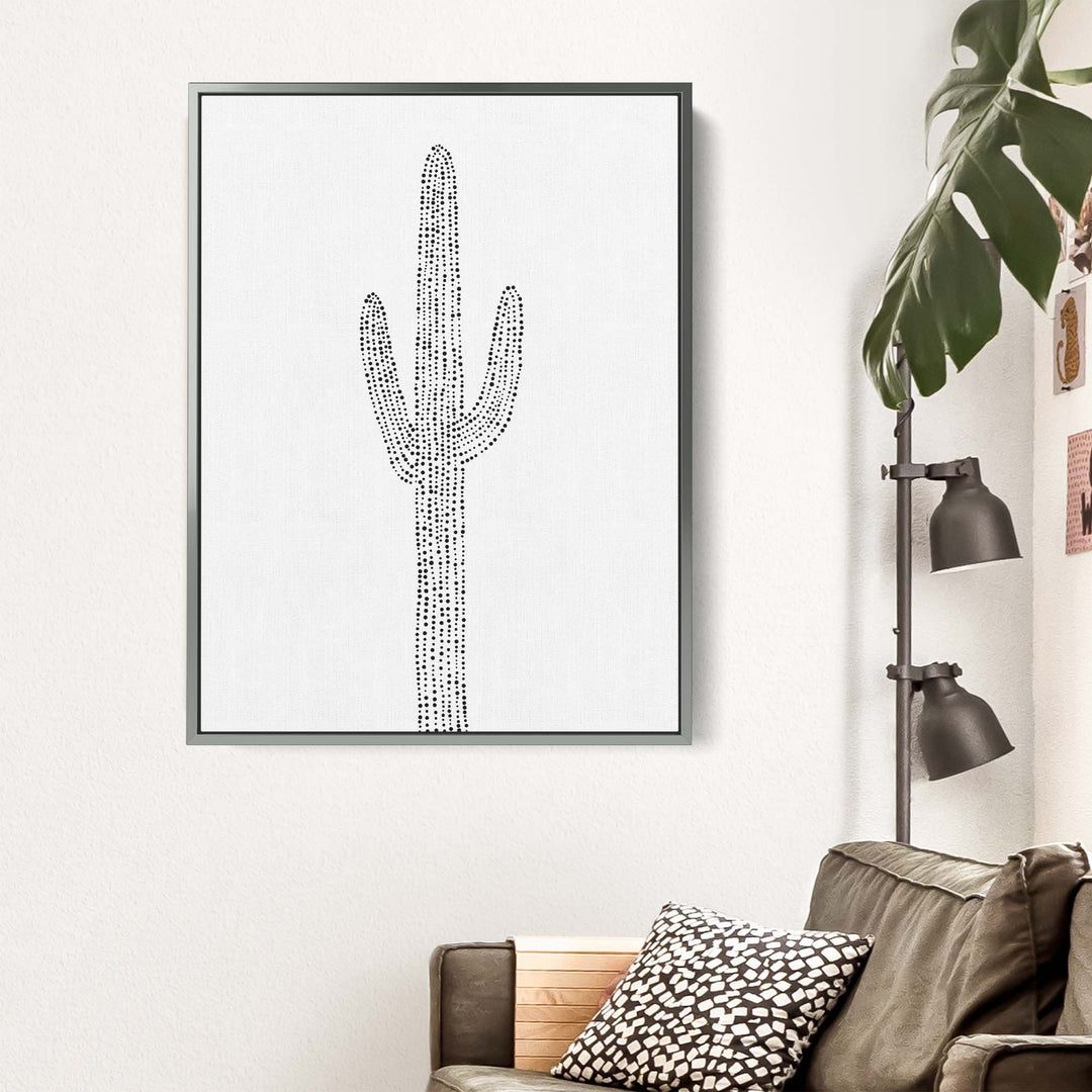 Minimalist Saguaro Cactus, No. 1