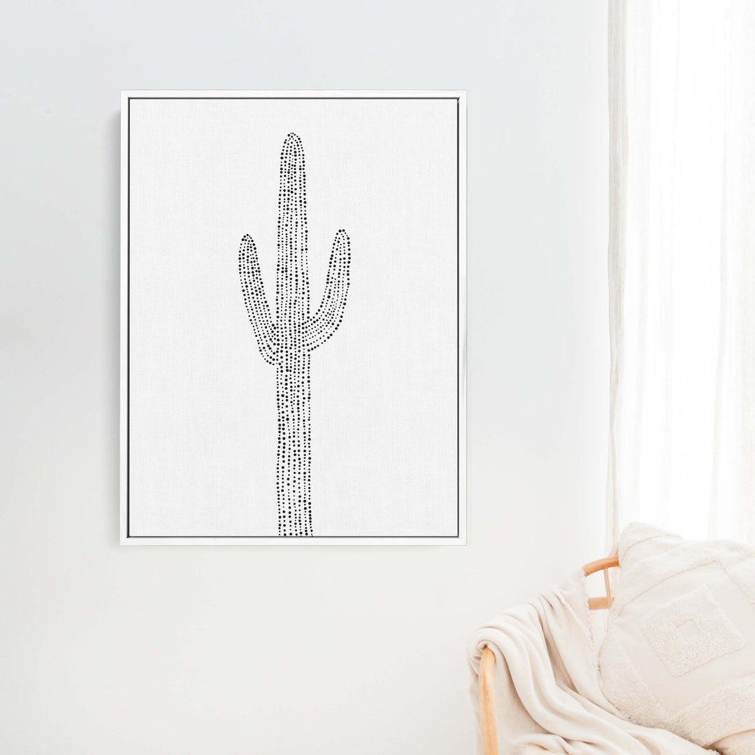 Minimalist Saguaro Cactus, No. 1