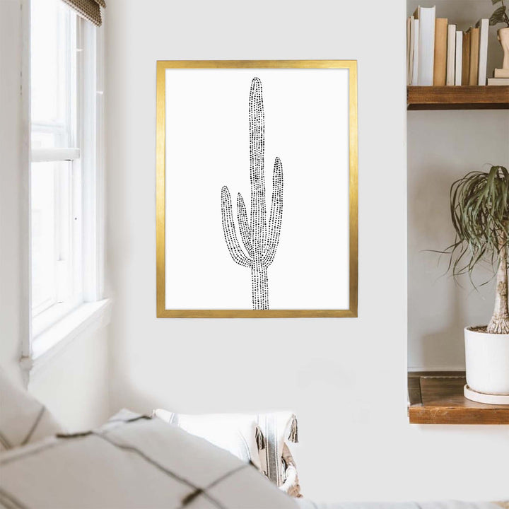 Minimalist Saguaro Cactus, No. 2