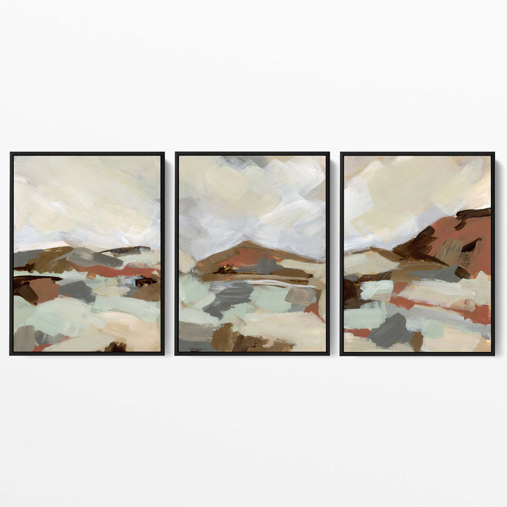 Desert Sagebrush Vista - Set of 3