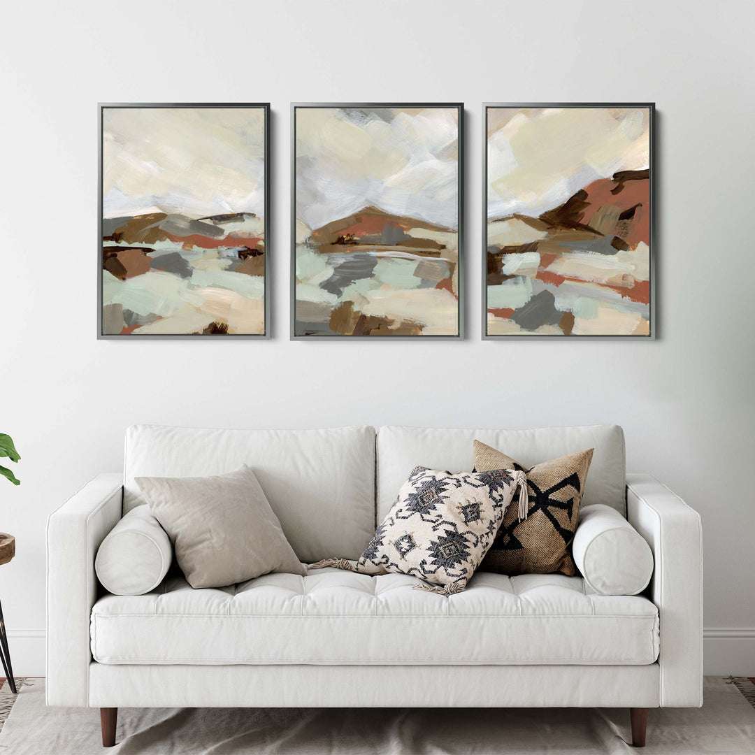 Desert Sagebrush Vista - Set of 3