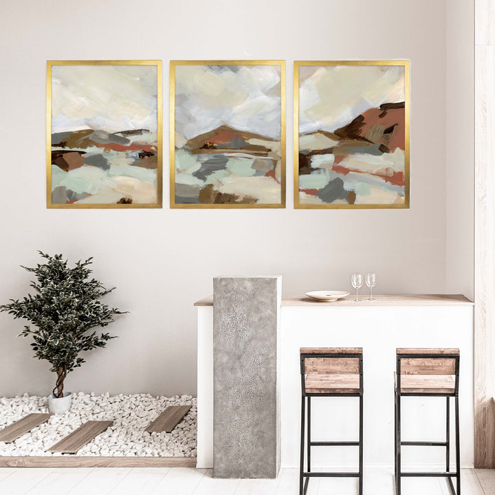 Desert Sagebrush Vista - Set of 3