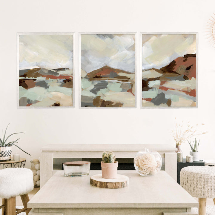 Desert Sagebrush Vista - Set of 3