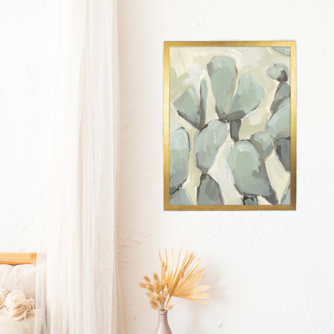 Prickly Pear Neutral Painting