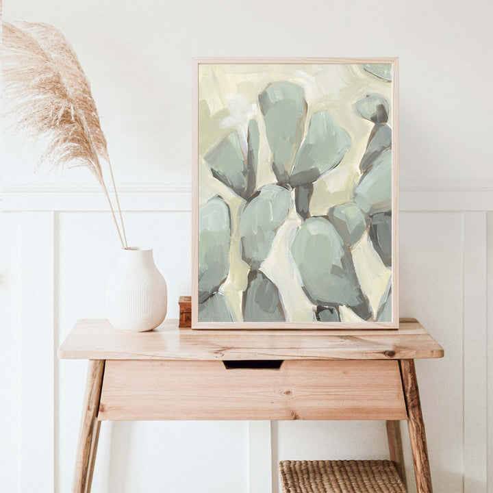 Prickly Pear Neutral Painting