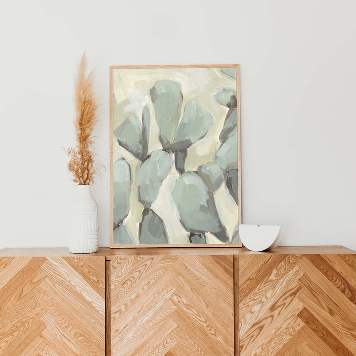 Prickly Pear Neutral Painting