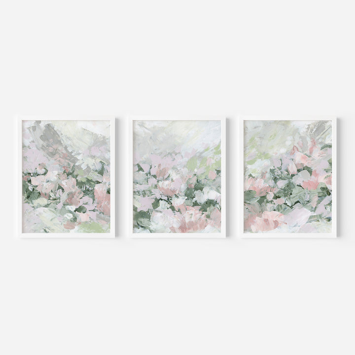 Flowers in Full Bloom - Set of 3 - Jetty Home