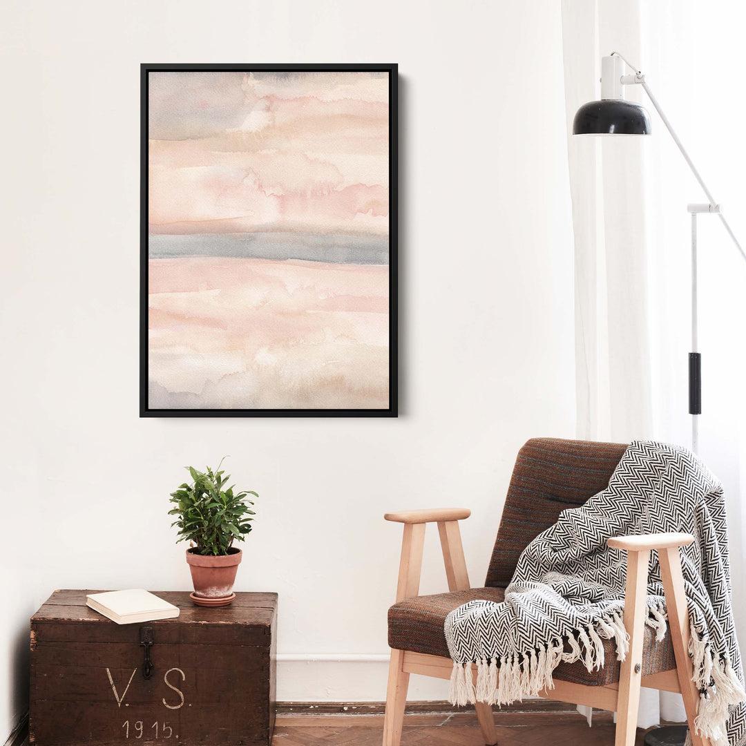 Blush Abstract Watercolor