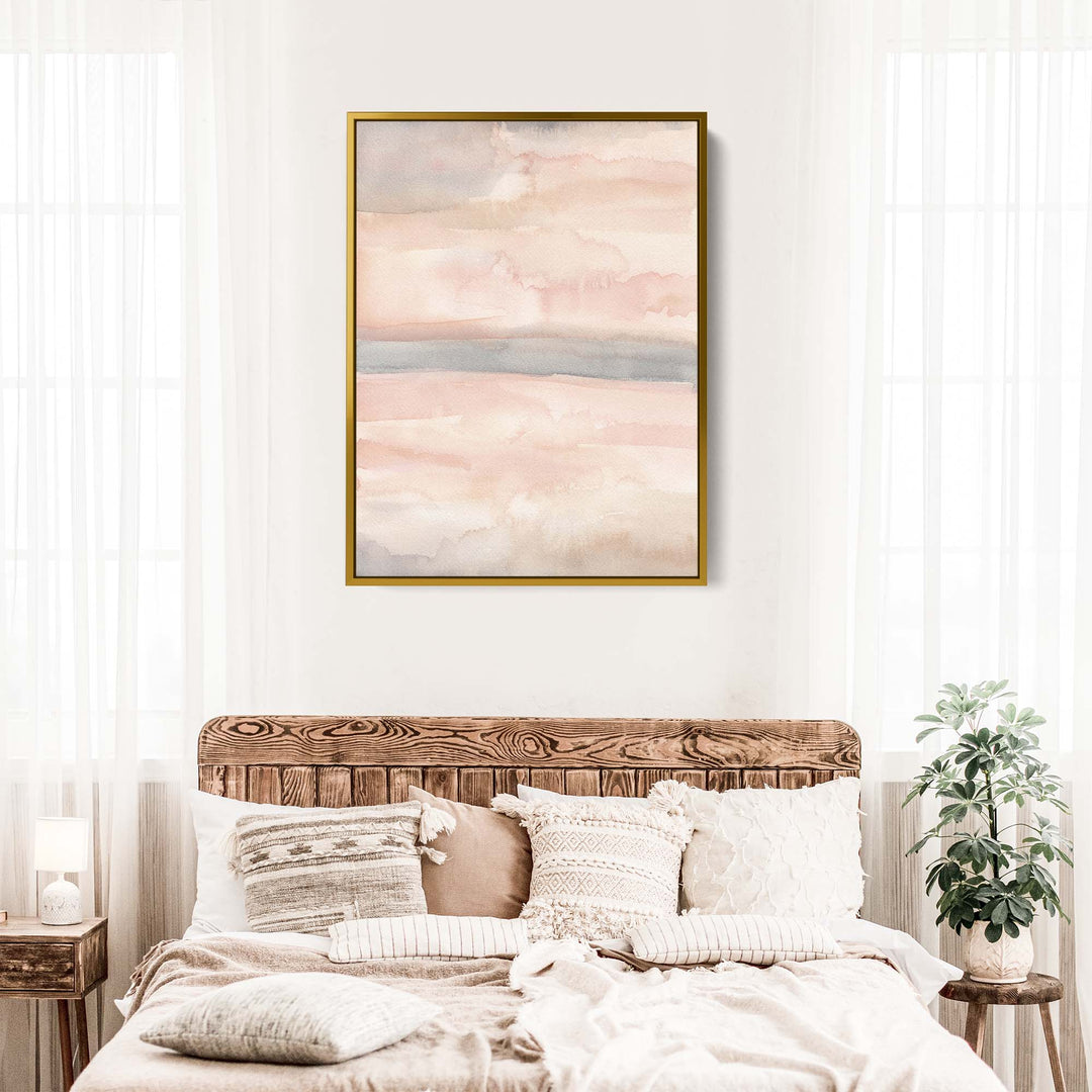 Blush Abstract Watercolor