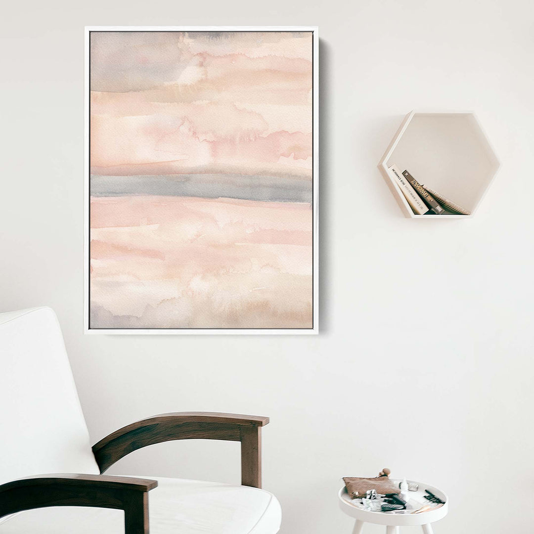 Blush Abstract Watercolor