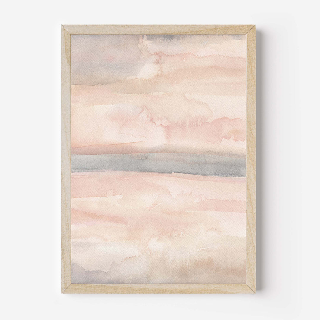 Blush Abstract Watercolor