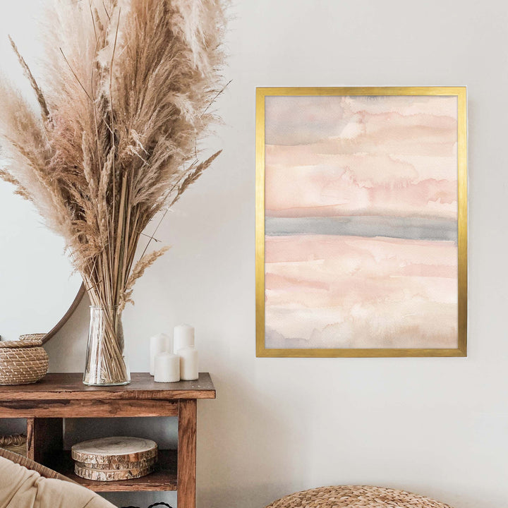 Blush Abstract Watercolor