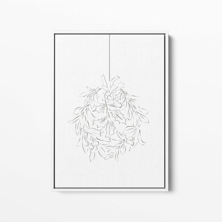 Holly Leaf Ornament Drawing