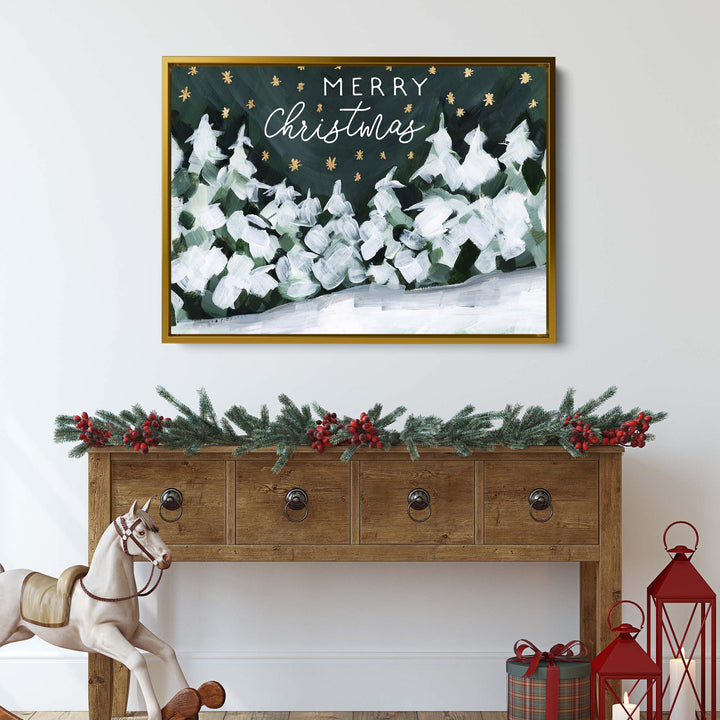 Merry Christmas Winterscape - Jetty Home