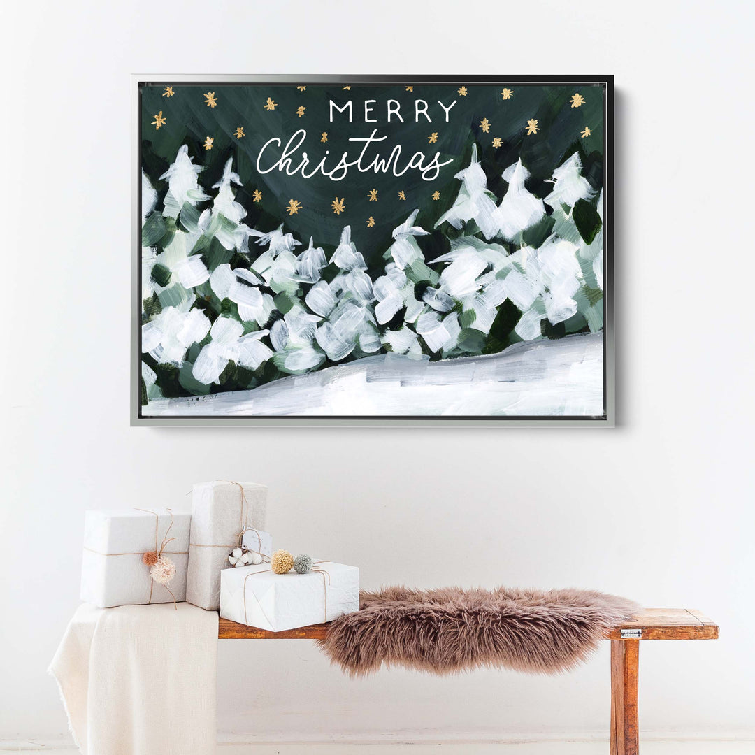 Merry Christmas Winterscape - Jetty Home