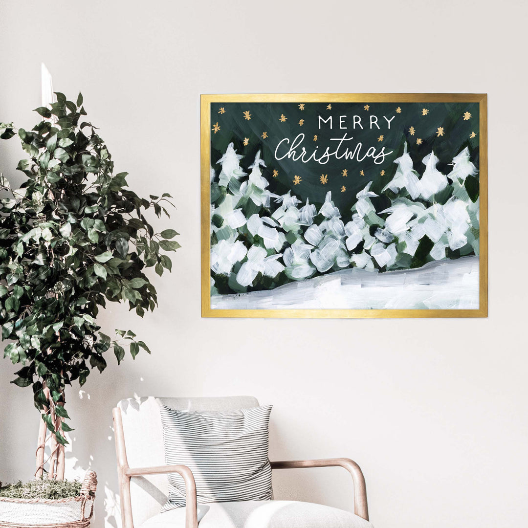 Merry Christmas Winterscape - Jetty Home