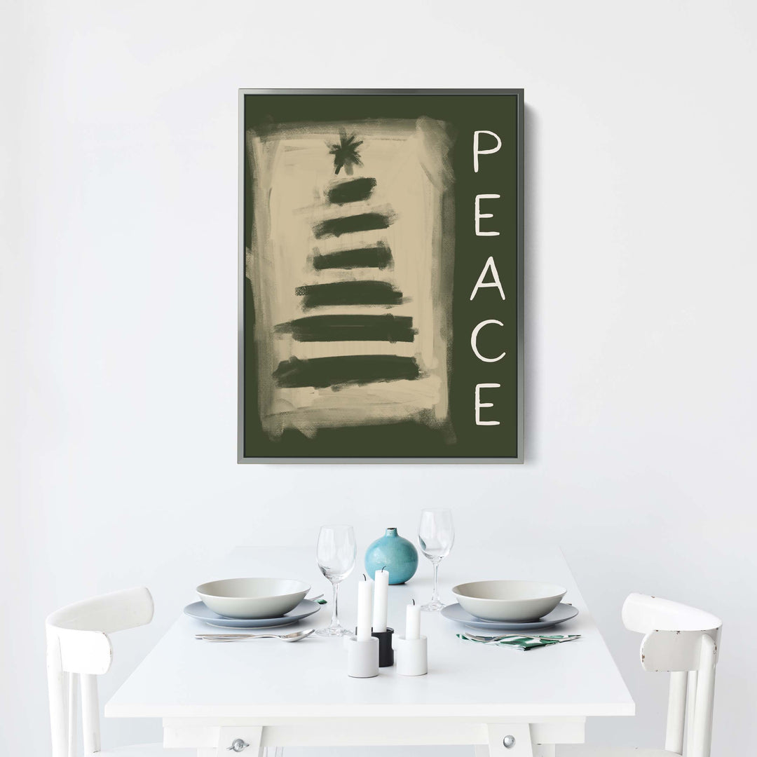 Minimalist Christmas Peace - Jetty Home