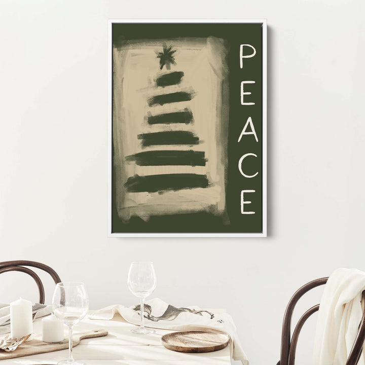 Minimalist Christmas Peace - Jetty Home