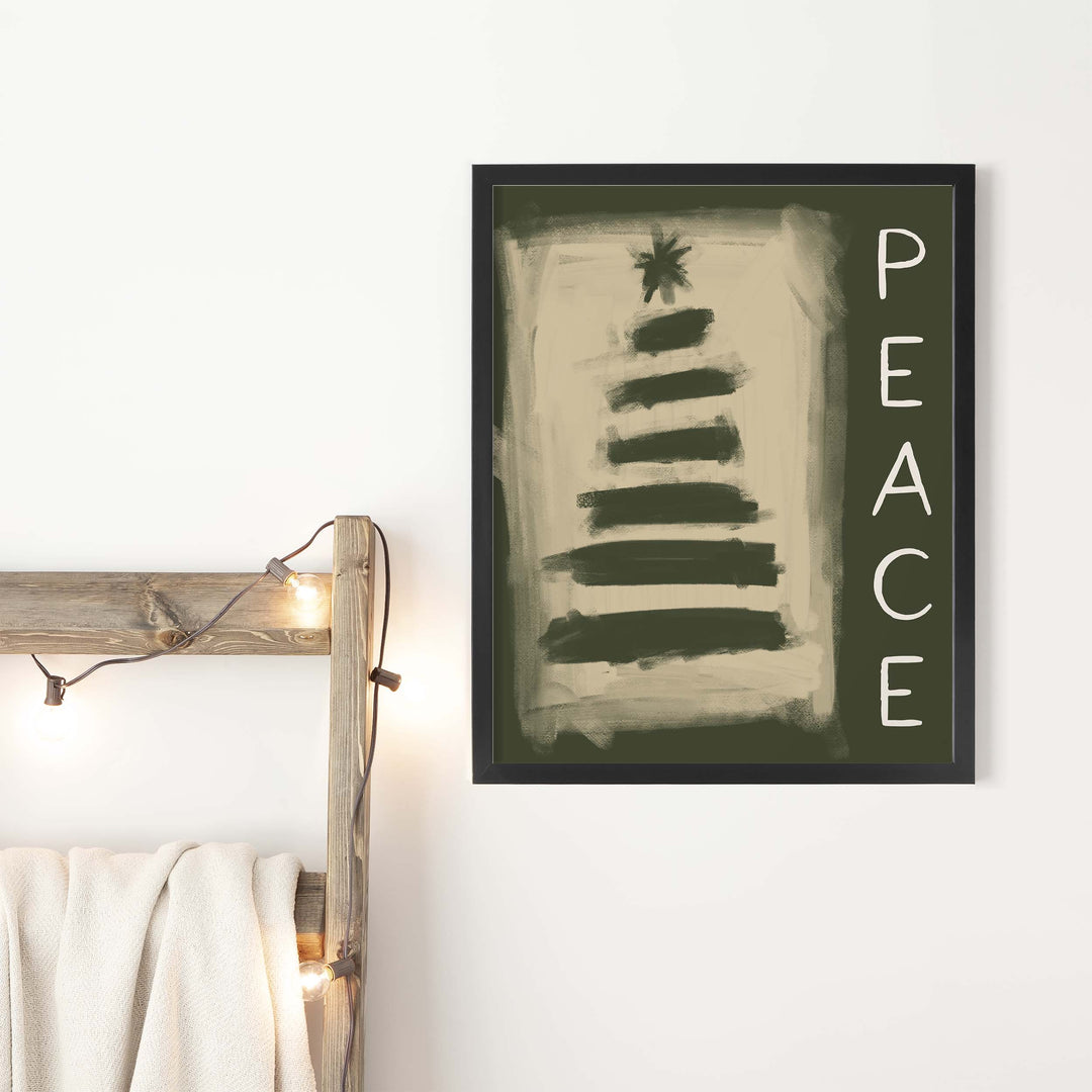 Minimalist Christmas Peace - Jetty Home