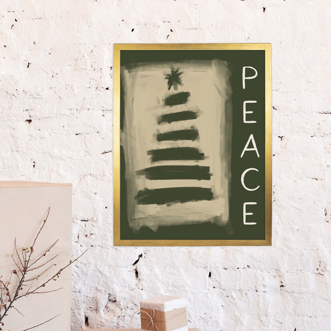 Minimalist Christmas Peace - Jetty Home