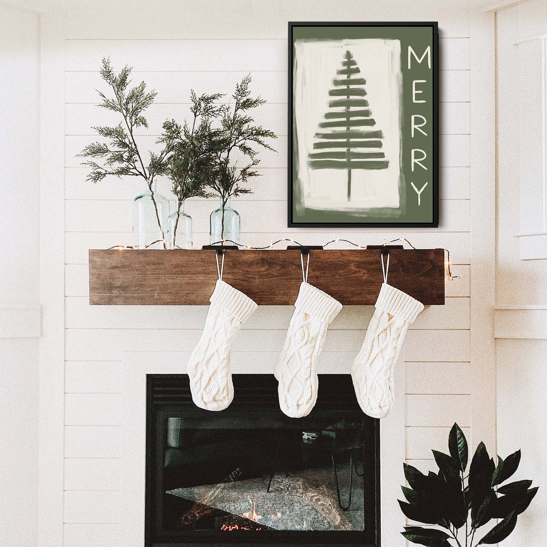 Minimalist Christmas Merry - Jetty Home