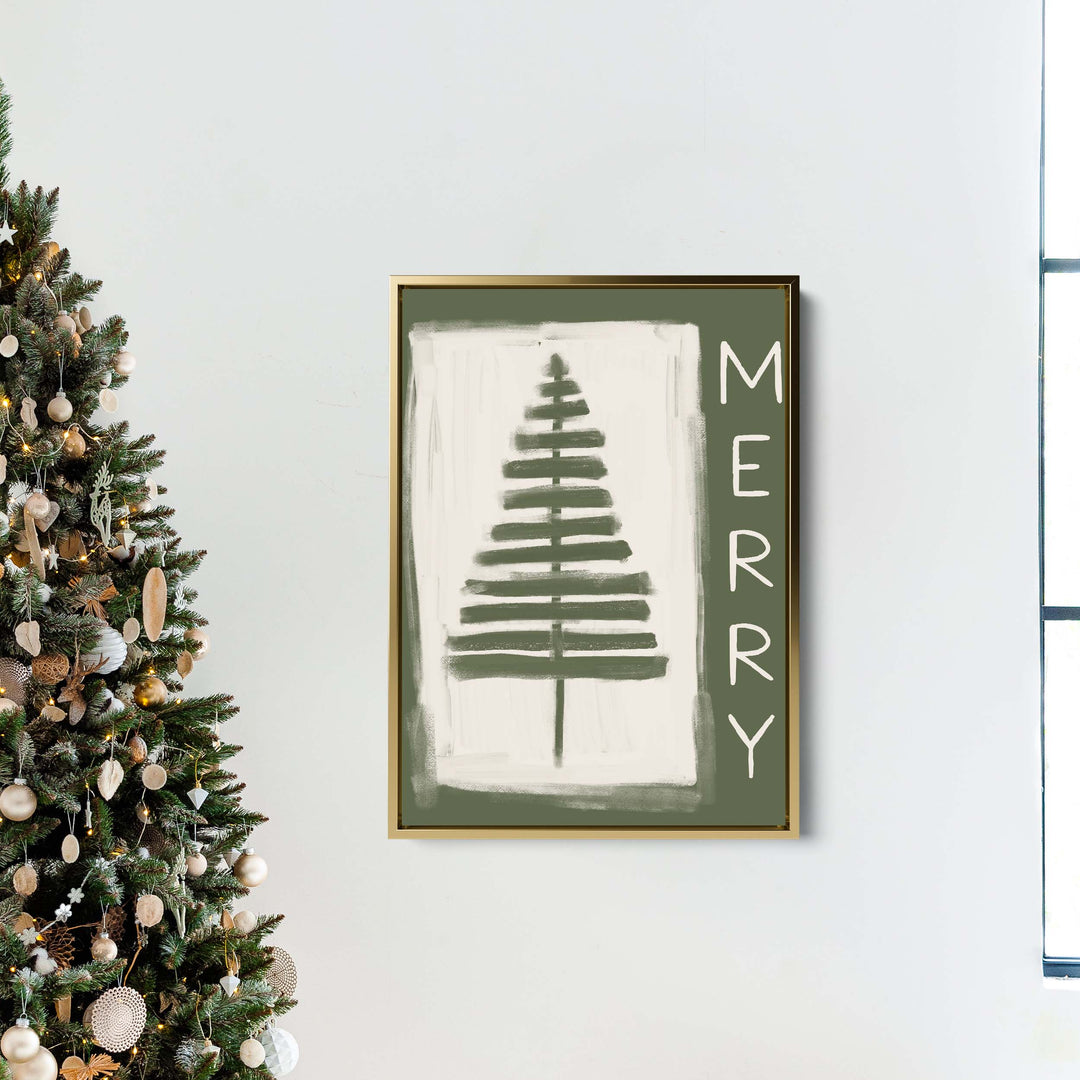 Minimalist Christmas Merry - Jetty Home