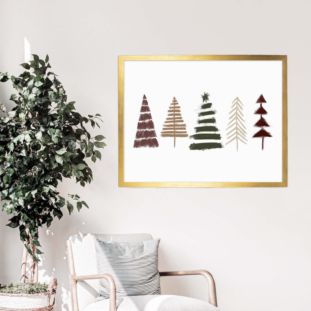 Nordic Christmas Trees, No. 1 - Jetty Home