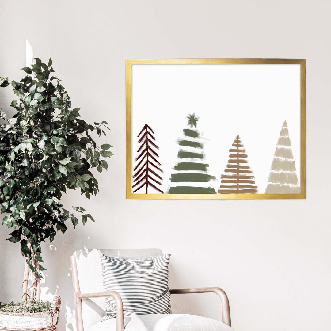 Nordic Christmas Trees, No. 2 - Jetty Home
