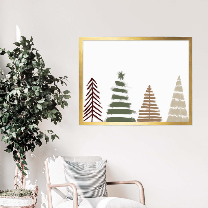 Nordic Christmas Trees, No. 2 - Jetty Home