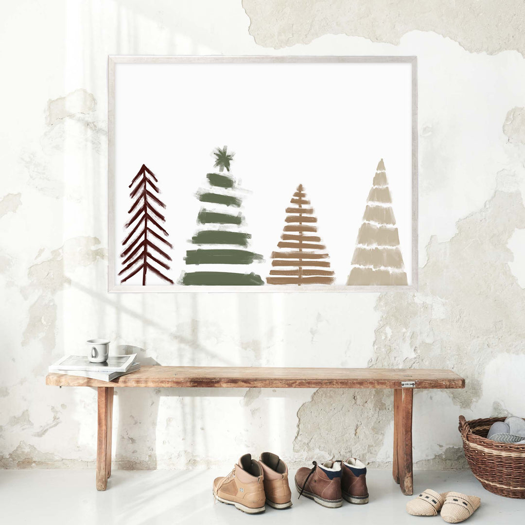 Nordic Christmas Trees, No. 2 - Jetty Home