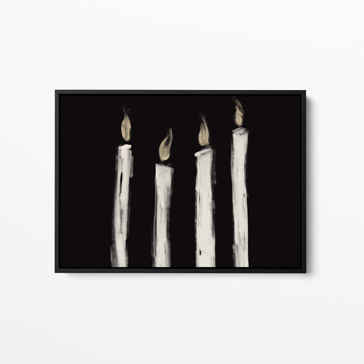 Advent Candles Glowing - Jetty Home