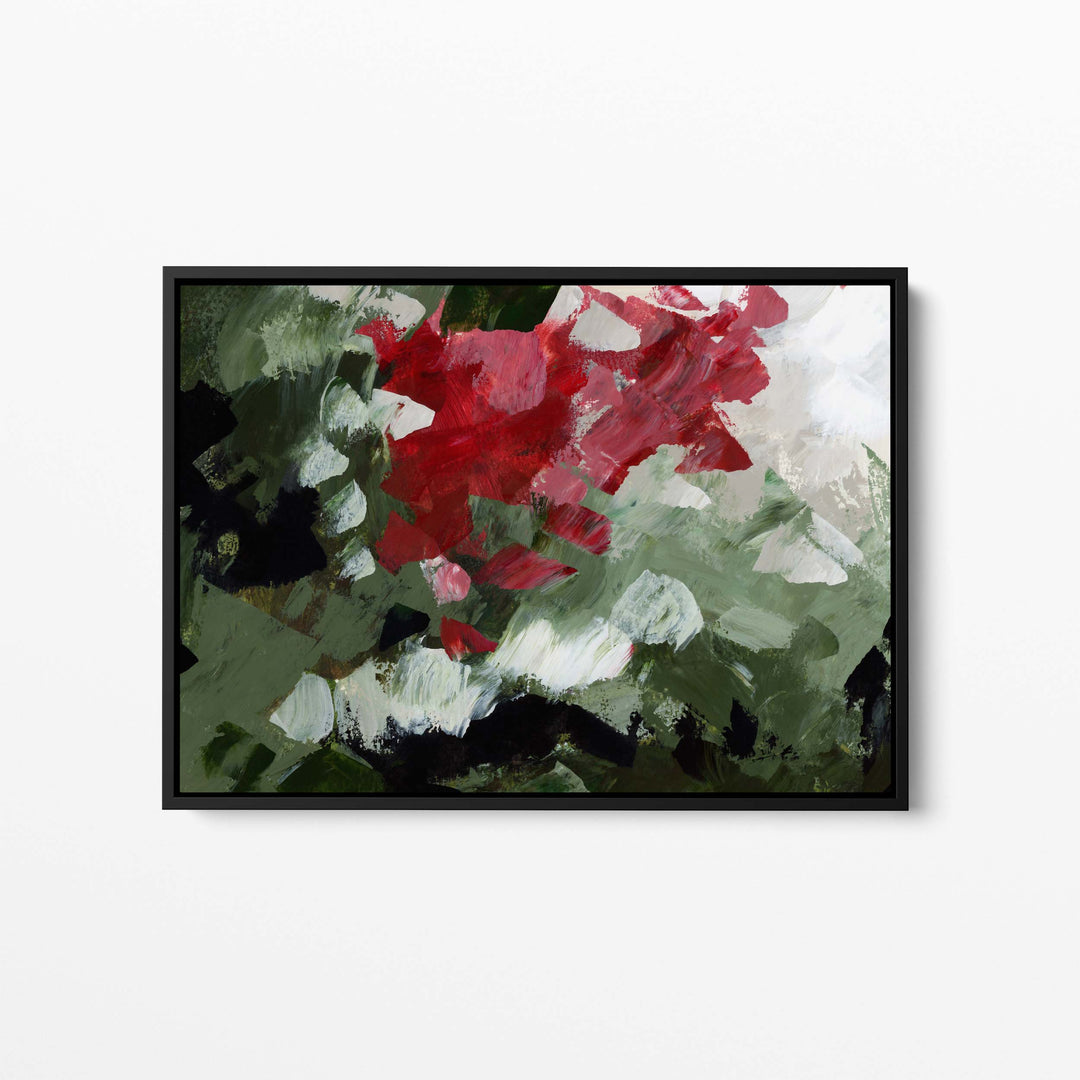 Christmas Florals Abstracted, No. 2 - Jetty Home