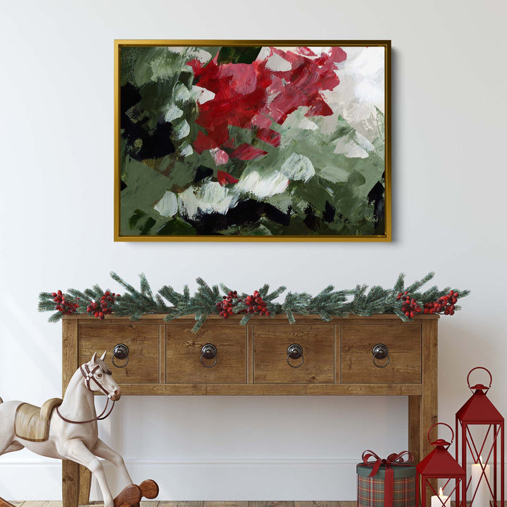 Christmas Florals Abstracted, No. 2 - Jetty Home