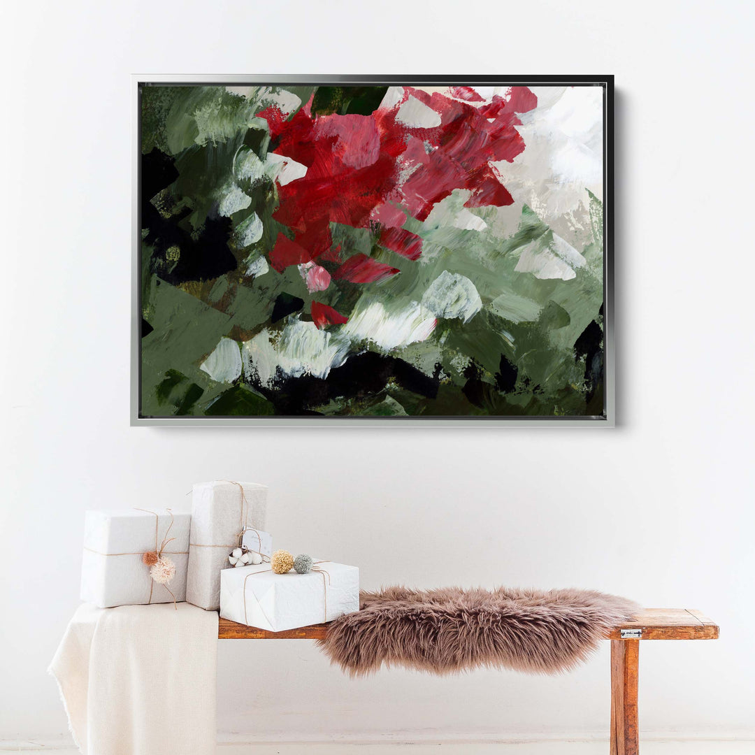 Christmas Florals Abstracted, No. 2 - Jetty Home