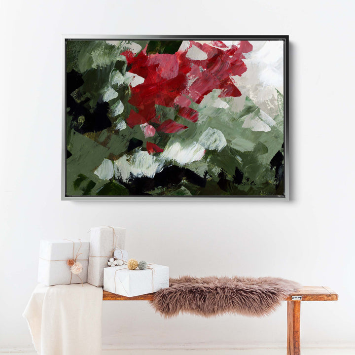 Christmas Florals Abstracted, No. 2 - Jetty Home