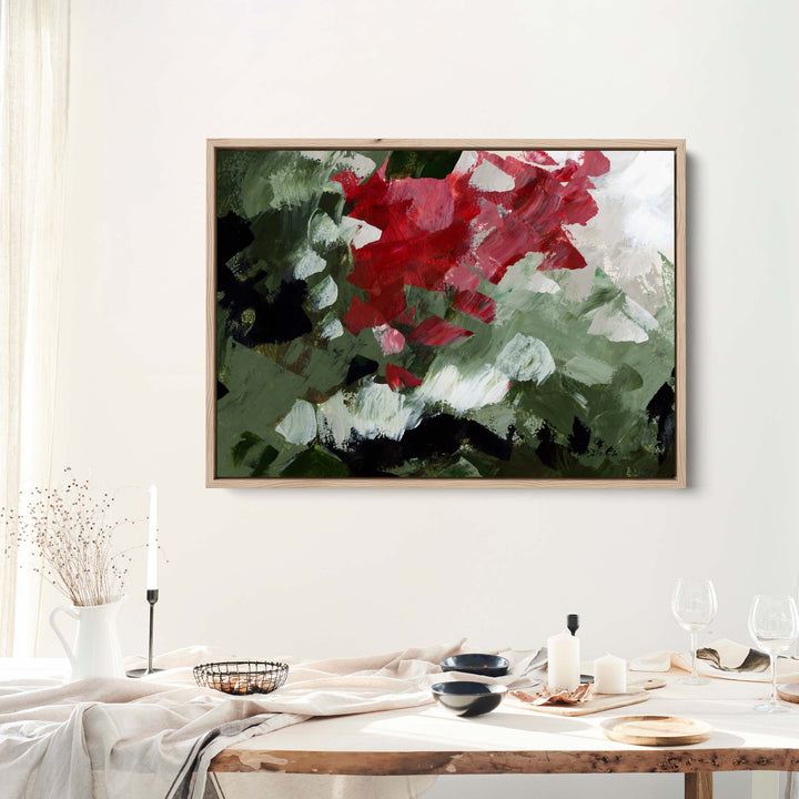 Christmas Florals Abstracted, No. 2 - Jetty Home