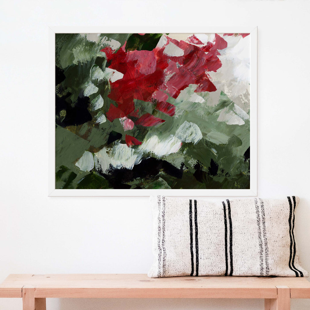 Christmas Florals Abstracted, No. 2 - Jetty Home