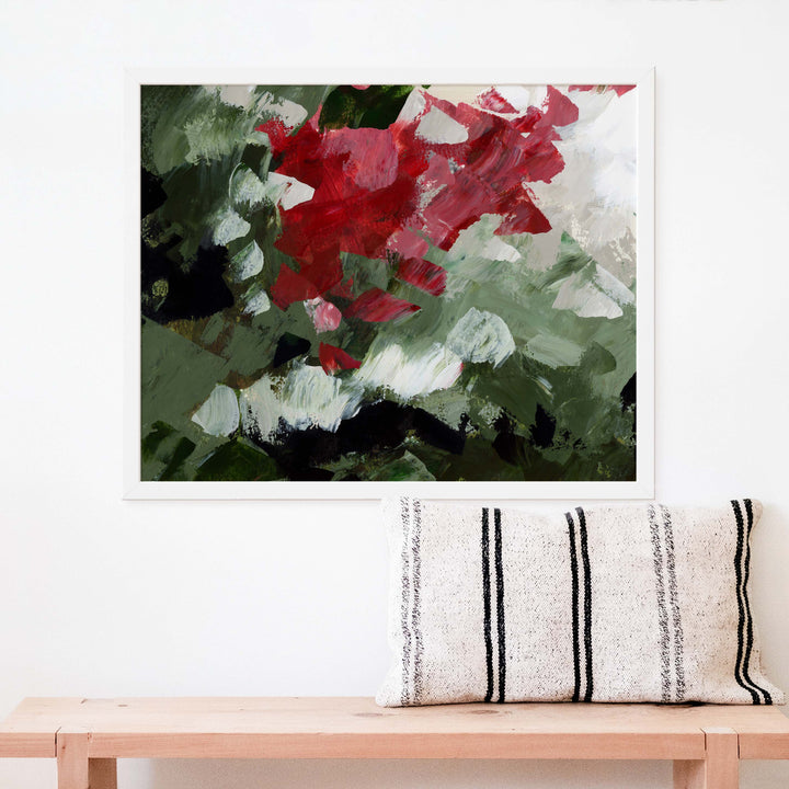 Christmas Florals Abstracted, No. 2 - Jetty Home