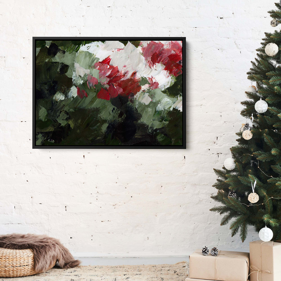 Christmas Florals Abstracted, No. 1 - Jetty Home