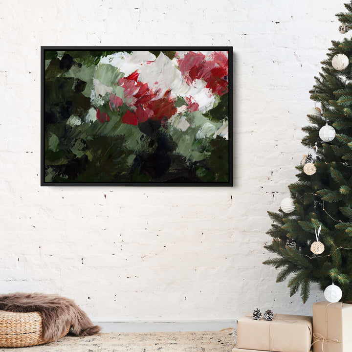 Christmas Florals Abstracted, No. 1 - Jetty Home