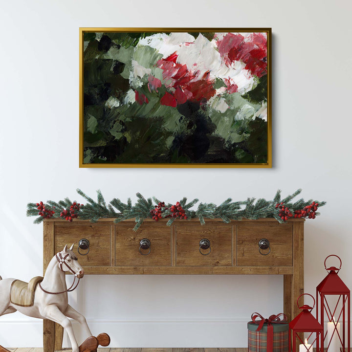 Christmas Florals Abstracted, No. 1 - Jetty Home