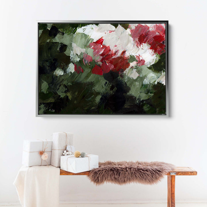 Christmas Florals Abstracted, No. 1 - Jetty Home