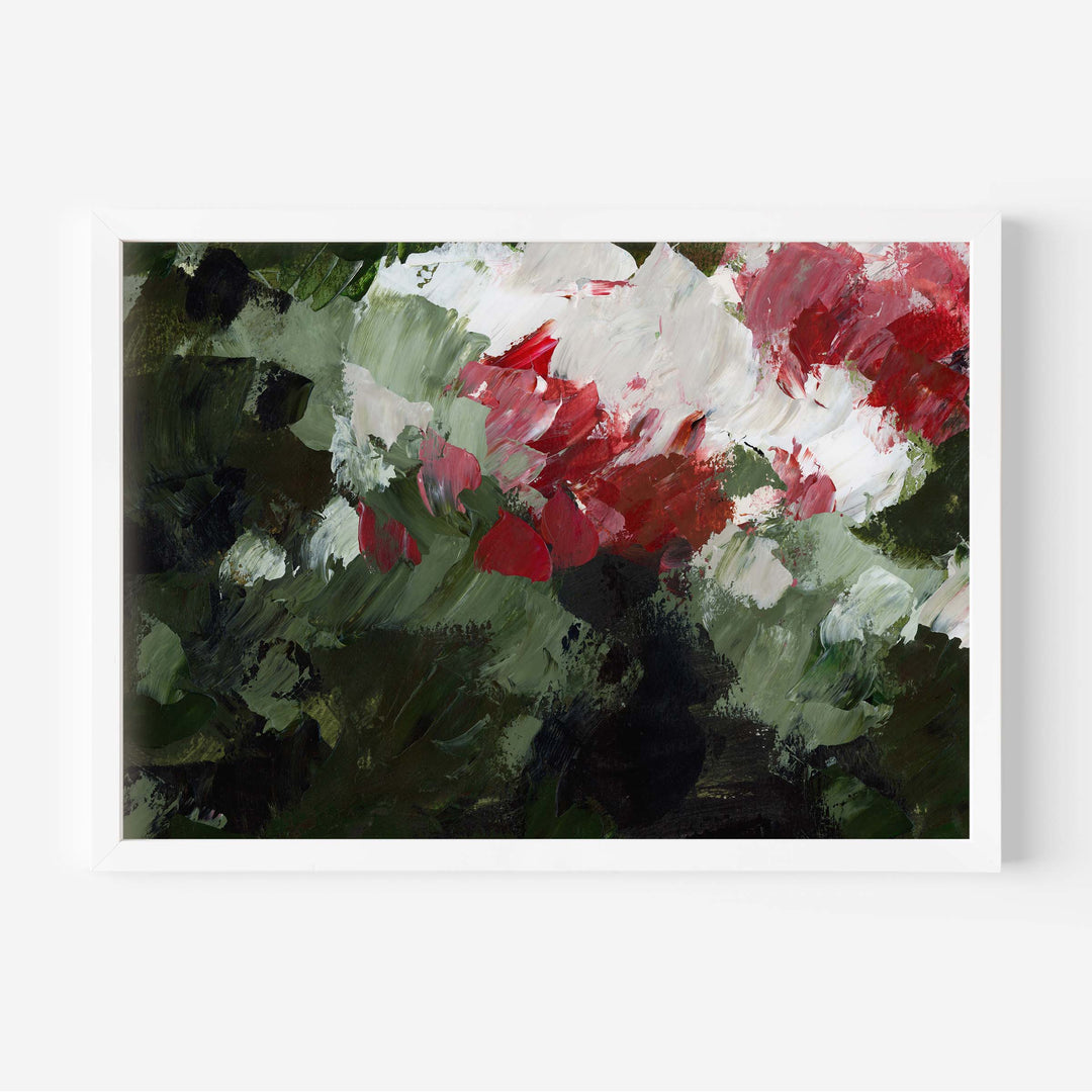 Christmas Florals Abstracted, No. 1 - Jetty Home