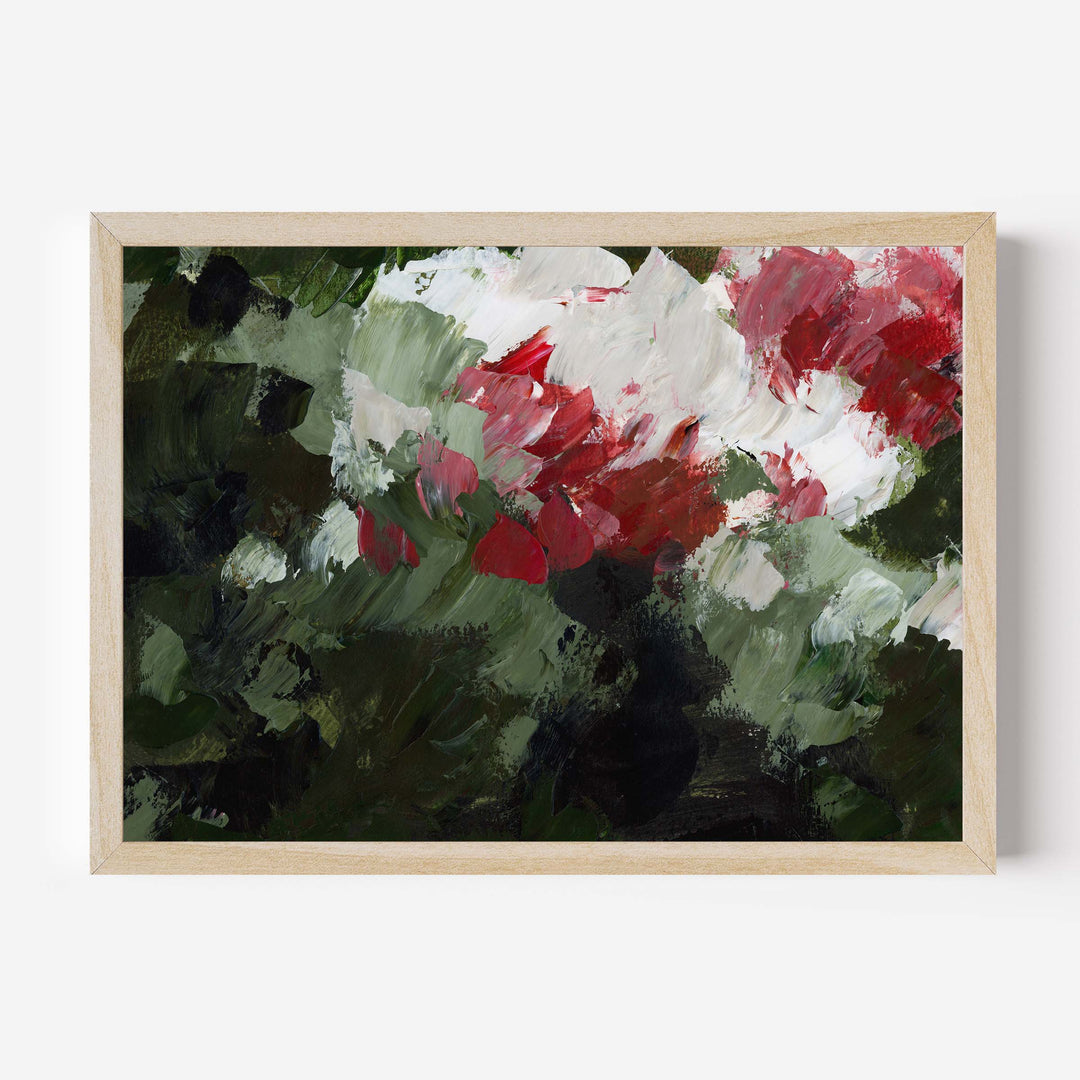 Christmas Florals Abstracted, No. 1 - Jetty Home